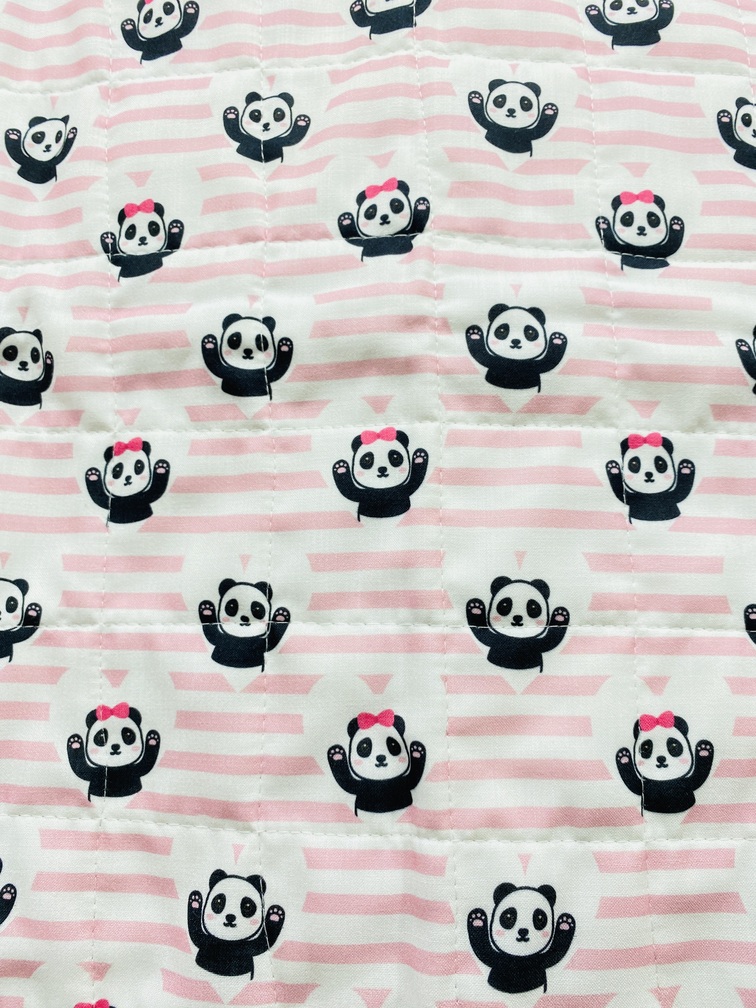 Cotton Panda Printed Baby Quilt