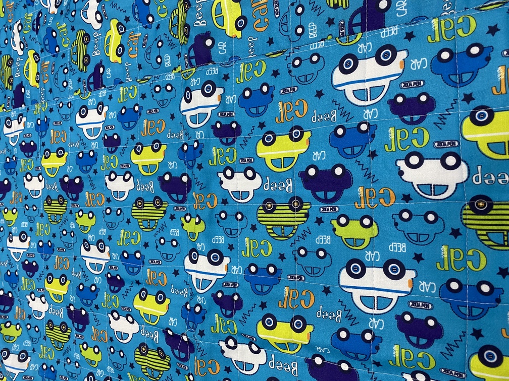Cotton Car Adventure Printed Quilt