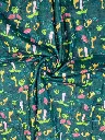 Giraffe Themed cotton Baby Quilt