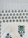 Premium Design Cotton Blue Bedsheet