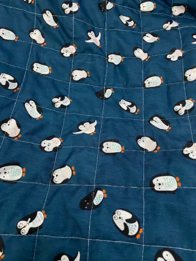 Penguin Themed Cotton Quilt