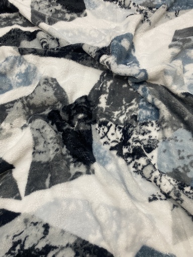 [spb01] Super Soft Plano Blanket Blue Colour