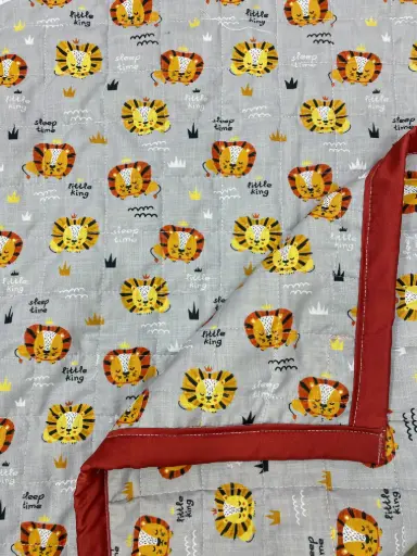 Jungle King Themed  Cotton Quilt
